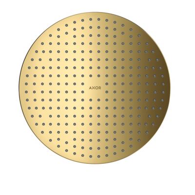 Axor ShowerSolutions deszczownica 30 cm podtynkowa okrągła złoty optyczny polerowany 35302990