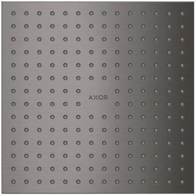 Axor ShowerSolutions deszczownica 25x25 cm kwadratowa czarna 35313340