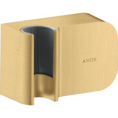 Axor One przyłącze kątowe z uchwytem Porter złoty optyczny szczotkowany 45723250
