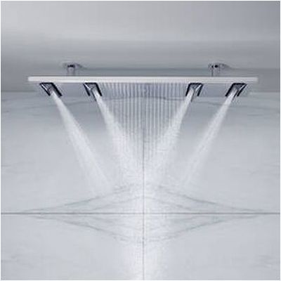 Axor ShowerSolutions deszczownica 120x30 cm prostokątna z ramieniem sufitowym chrom 10637000