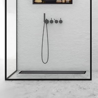 Balneo Duplex Next Black odpływ prysznicowy 70 cm liniowy czarny BLK70N