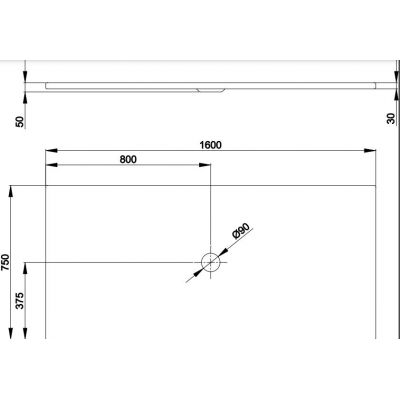 Bette BetteFloor brodzik 160x75 cm prostokątny biały 5949-000