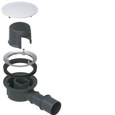 Bette BetteCompact+ syfon do brodzika biały połysk B568-000