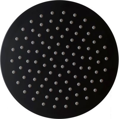 Corsan Lugo deszczownica 20 cm okrągła czarna CMDO20LUGOCZARNA