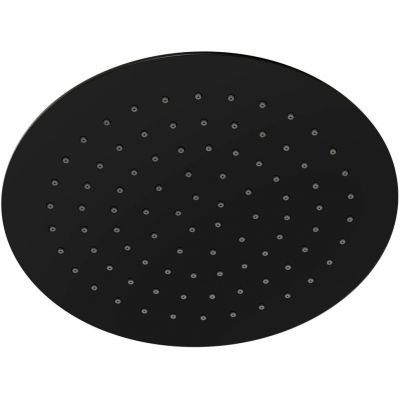 Corsan Lugo deszczownica 25 cm okrągła czarna CMDO25LUGOCZARNA