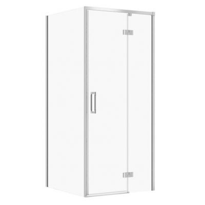 Cersanit Larga kabina prysznicowa 90x90 cm kwadratowa chrom połysk/szkło przezroczyste S601-216