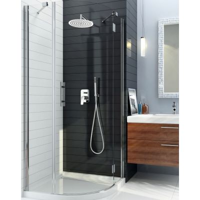 Zestaw Deante Cynia bateria wannowo-prysznicowa podtynkowa z zestawem natryskowym i deszczownicą chrom (BXX0CYM, BXXX44M, NAC003K, NAC047K, NAC051K, NDA151S, NOR051S)