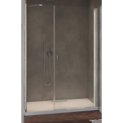 Radaway Nes DWS drzwi prysznicowe 120 cm wnękowe prawe chrom/szkło przezroczyste 10028120-01-01R
