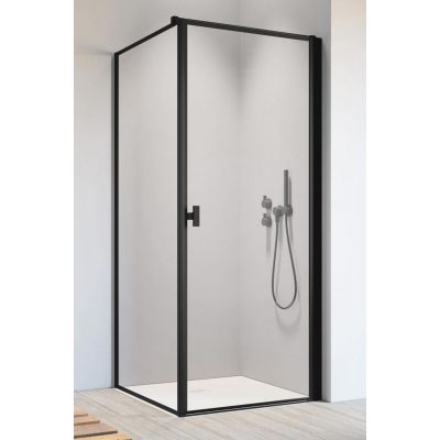 Radaway Nes 8 Black KDJ I Frame drzwi prysznicowe 90 cm prawe czarny mat/szkło Frame 10072090-54-56R
