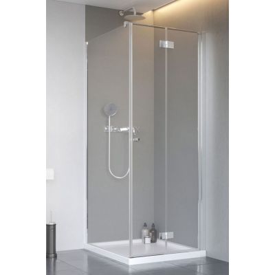 Radaway Nes 8 KDJ B drzwi prysznicowe 90 cm prawe chrom/szkło przezroczyste 10075090-01-01R