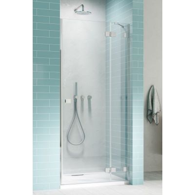 Radaway Essenza Pro DWJ drzwi prysznicowe 80 cm wnękowe prawe chrom/szkło przezroczyste 10099080-01-01R
