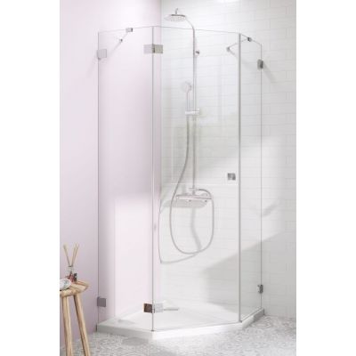 Radaway Essenza Pro PTJ drzwi prysznicowe lewe chrom/szkło przezroczyste 10100000-01-01L