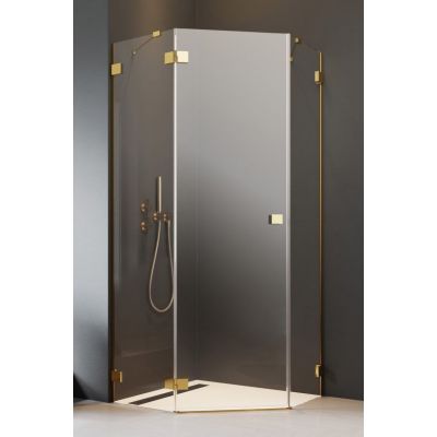 Radaway Essenza Pro Gold PTJ drzwi prysznicowe lewe złoty połysk/szkło przezroczyste 10100000-09-01L
