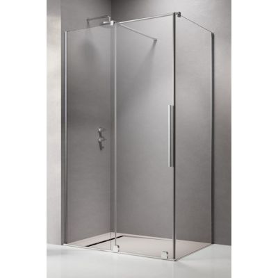 Radaway Furo KDJ drzwi prysznicowe 62,2 cm lewe chrom/szkło przezroczyste 10104622-01-01L