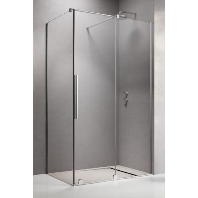 Radaway Furo KDJ drzwi prysznicowe 72,2 cm prawe chrom/szkło przezroczyste 10104722-01-01R