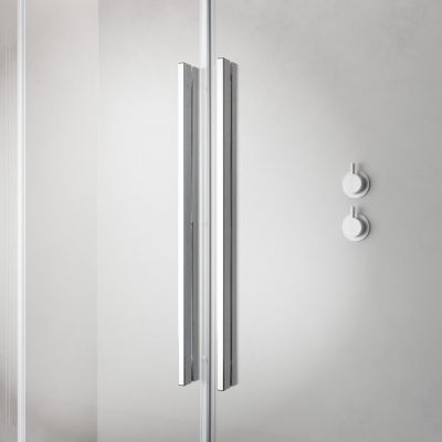 Radaway Furo Walk-In drzwi prysznicowe 48,8 cm lewe chrom/szkło przezroczyste 10106488-01-01L
