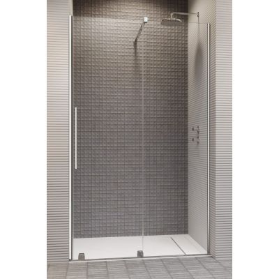 Radaway Furo DWJ drzwi prysznicowe 52,2 cm prawe chrom/szkło przezroczyste 10107522-01-01R