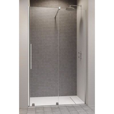Radaway Furo DWJ drzwi prysznicowe 62,2 cm prawe złoty połysk/szkło przezroczyste 10107622-09-01R