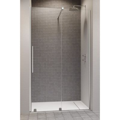 Radaway Furo DWJ drzwi prysznicowe 72,2 cm wnękowe prawe chrom/szkło przezroczyste 10107722-01-01R