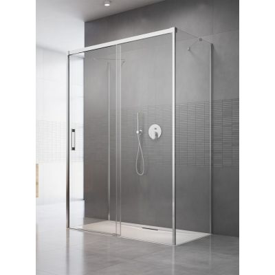 Radaway Idea KDJ drzwi prysznicowe 120 cm prawe chrom/szkło przezroczyste 10116120-01-01R