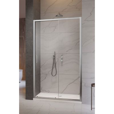 Radaway Premium Pro DWJ drzwi prysznicowe 160 cm rozsuwane chrom połysk/szkło przezroczyste 1014160-01-01R