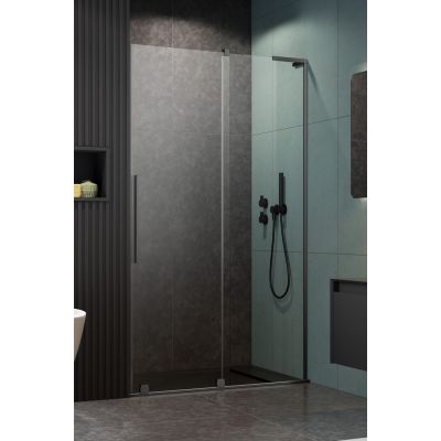 Radaway Furo SL Brushed Gunmetal DWJ drzwi prysznicowe 52,2 cm rozsuwane gunmetal szczotkowany/szkło przezroczyste 10307522-92-01R