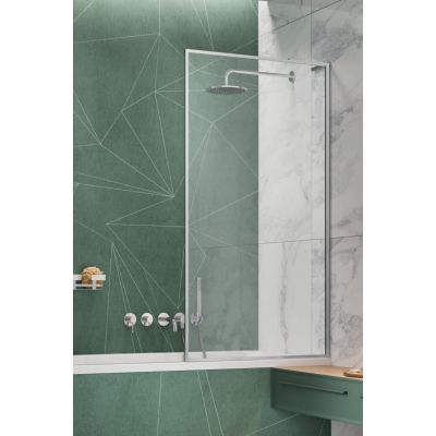 Radaway Modo F SL PNJ II parawan nawannowy 80 cm 1-częściowy chrom połysk/szkło przezroczyste 10406080-01-01R