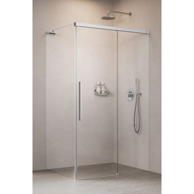 Radaway Idea 8 QL XL KDJ ścianka prysznicowa 90 cm /szkło przezroczyste 10580090-01-01L