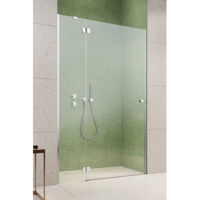 Radaway Torrenta DWJ drzwi prysznicowe 80 cm wnękowe lewe chrom/szkło przezroczyste 131910-01-01