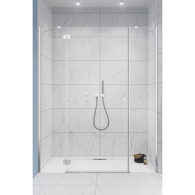 Radaway Torrenta DWJS drzwi prysznicowe 81,2 cm lewe chrom/szkło przezroczyste 1320812-01-01L
