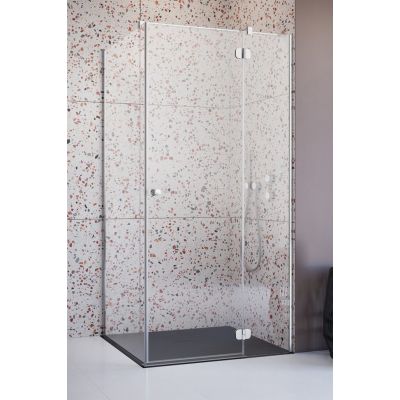 Radaway Torrenta KDJ kabina prysznicowa 90x90 cm kwadratowa prawa chrom/szkło przezroczyste 132202-01-01R