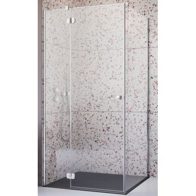Radaway Torrenta KDJ kabina prysznicowa 90x100 cm prostokątna lewa chrom/szkło przezroczyste 132240-01-01L