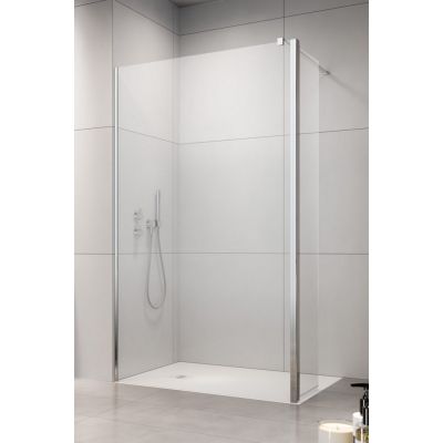 Radaway Eos Walk-In ścianka prysznicowa 90 cm lewa chrom/szkło przezroczyste 13799501-01L