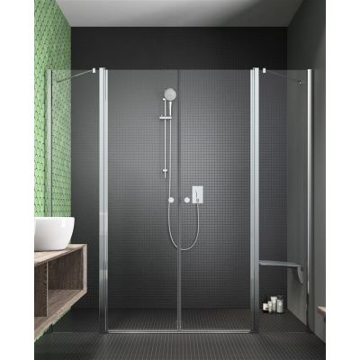 Radaway Eos II DWD drzwi prysznicowe 93 cm szkło przezroczyste 3799930-01-01