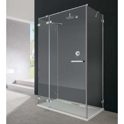 Radaway Euphoria KDJ ścianka prysznicowa 90 cm boczna S2 chrom/szkło przezroczyste 383030-01