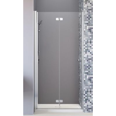 Radaway Fuenta New DWB drzwi prysznicowe 80 cm wnękowe lewe chrom/szkło przezroczyste 384075-01-01L