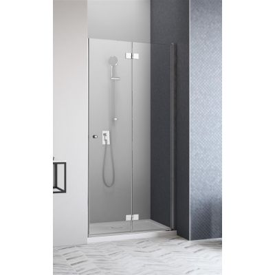Radaway Essenza New DWB drzwi prysznicowe 80 cm prawe szkło przezroczyste chrom/szkło przezroczyste 385075-01-01R
