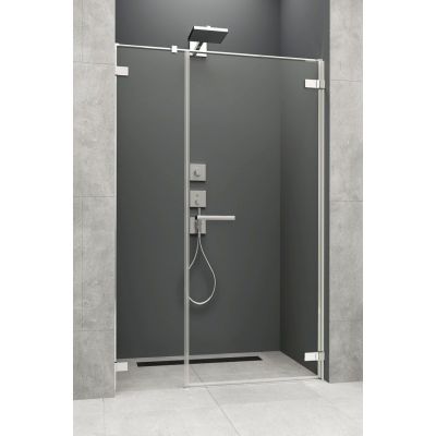 Radaway Arta DWS drzwi prysznicowe 62,8 cm wnękowe prawe chrom/szkło przezroczyste 386628-03-01R