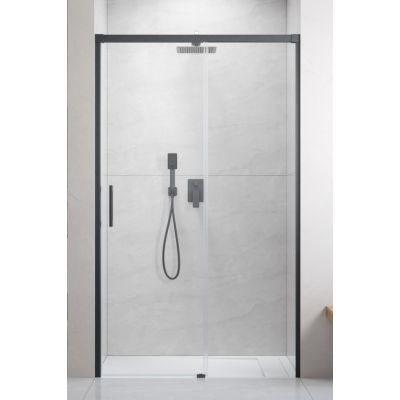 Radaway Idea Brushed GunMetal DWJ drzwi prysznicowe 160 cm rozsuwane GunMetal szczotkowany/szkło przezroczyste 387020-92-01R