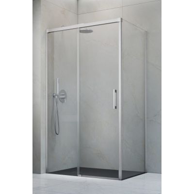 Radaway Idea Brushed Nickel KDJ drzwi prysznicowe 120 cm rozsuwane nikiel szczotkowany/szkło przezroczyste 387042-91-01L
