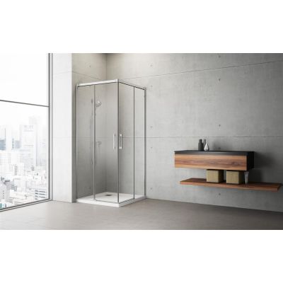Radaway Idea KDD drzwi prysznicowe 70 cm lewe chrom/szkło przezroczyste 387065-01-01L