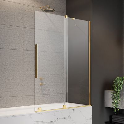 Radaway Furo PND II drzwi parawanu 73,8 cm prawe złoty/szkło przezroczyste 10109738-09-01R