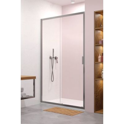 Radaway Alienta DWJ drzwi prysznicowe 140 cm chrom połysk/szkło przezroczyste 10260140-01-01