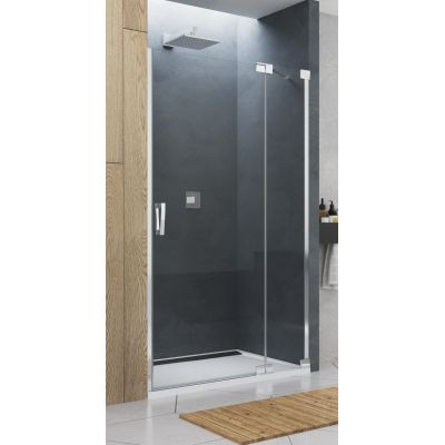 SanSwiss Cadura drzwi prysznicowe 140 cm prawe srebrny połysk/szkło przezroczyste CA13D1405007