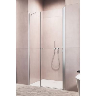 Radaway Eos DWS drzwi prysznicowe 120 cm wnękowe prawe chrom/szkło przezroczyste 137992-01-01R