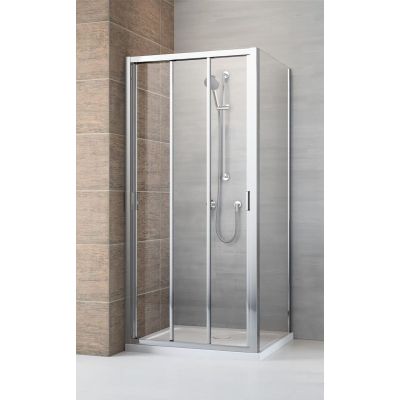 Radaway Evo DW drzwi prysznicowe 120 cm chrom/szkło przezroczyste 335120-01-01