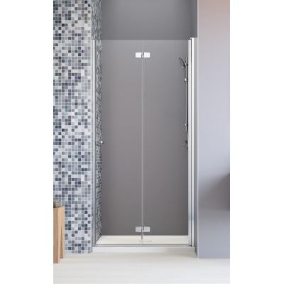 Radaway Fuenta New DWB drzwi prysznicowe 100 cm wnękowe prawe chrom/szkło przezroczyste 384077-01-01R