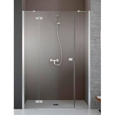 Radaway Fuenta New DWJS drzwi prysznicowe 120 cm lewe chrom/szkło przezroczyste 384031-01-01L