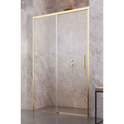 Radaway Idea DWJ Gold drzwi prysznicowe 120 cm prawe złoty połysk/szkło przezroczyste 387016-09-01R