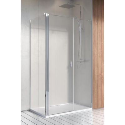 Radaway Nes KDS II ścianka prysznicowa 80 cm boczna szkło przezroczyste 10040080-01-01